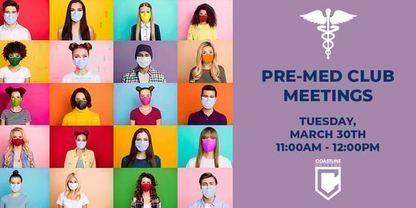 Pre-Med Club Meeting Graphic