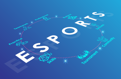 Esports concept graphic